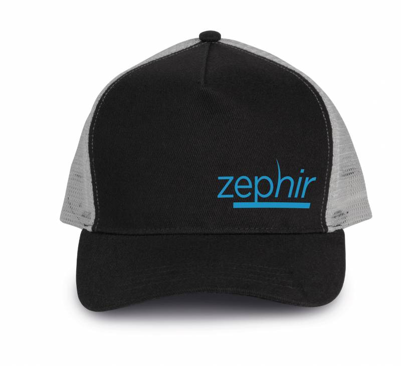 Flocage de casquettes pour la team Zephir Project près de Bordeaux