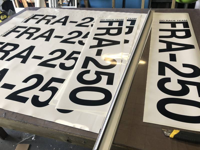 sticker windsurf ISAF