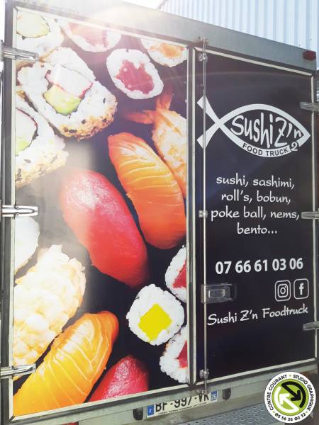 Décoration de foodtruck sur Bassin d'Arcachon près de Bordeaux