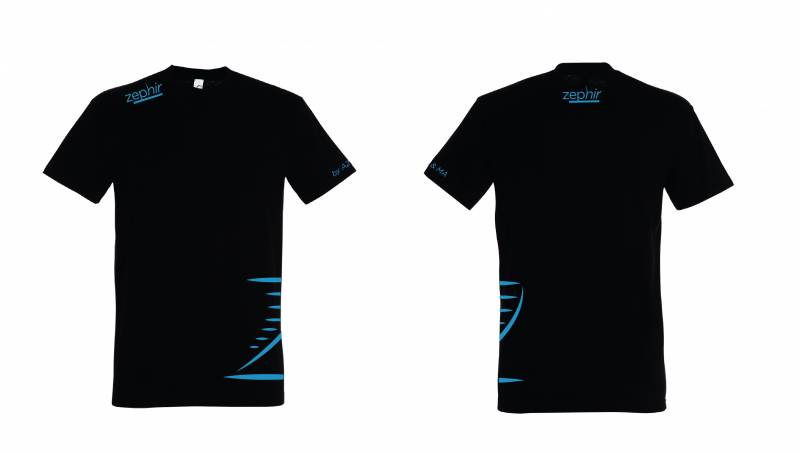 Flocage de t-shirts personnalisés pour Zephir Project Sur le Bassin d'Arcachon