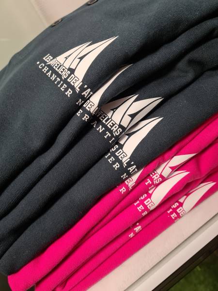 Personnalisation de polos pour artisan près de Bordeaux