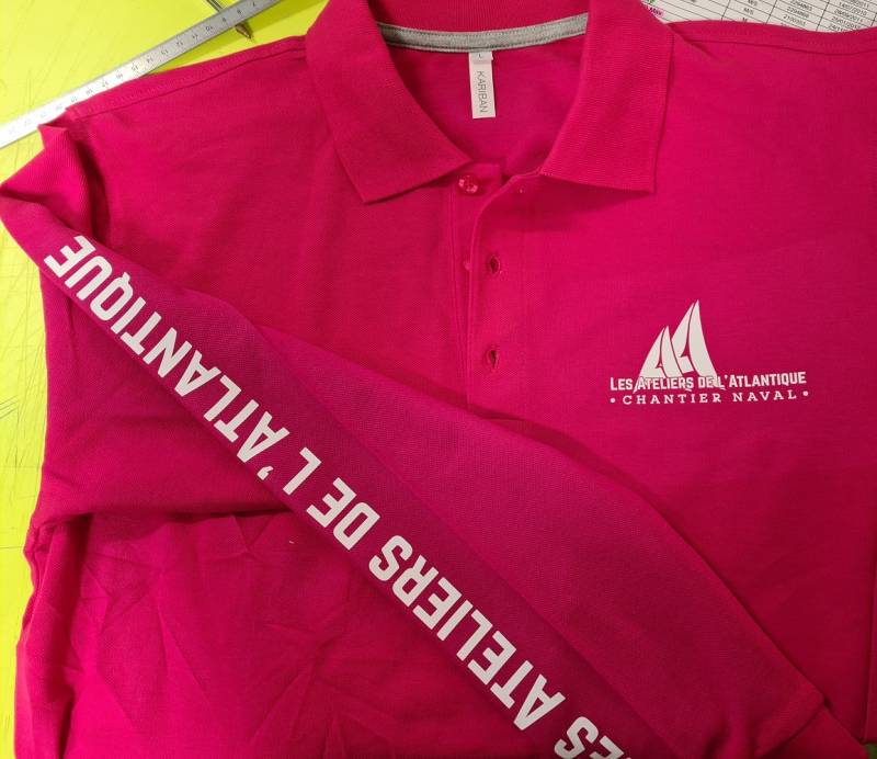 Polo personnalisé pour artisan à Bordeaux